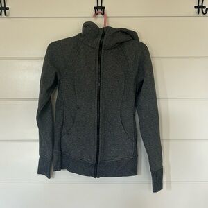 lululemon scuba zip up hoodie - size 0